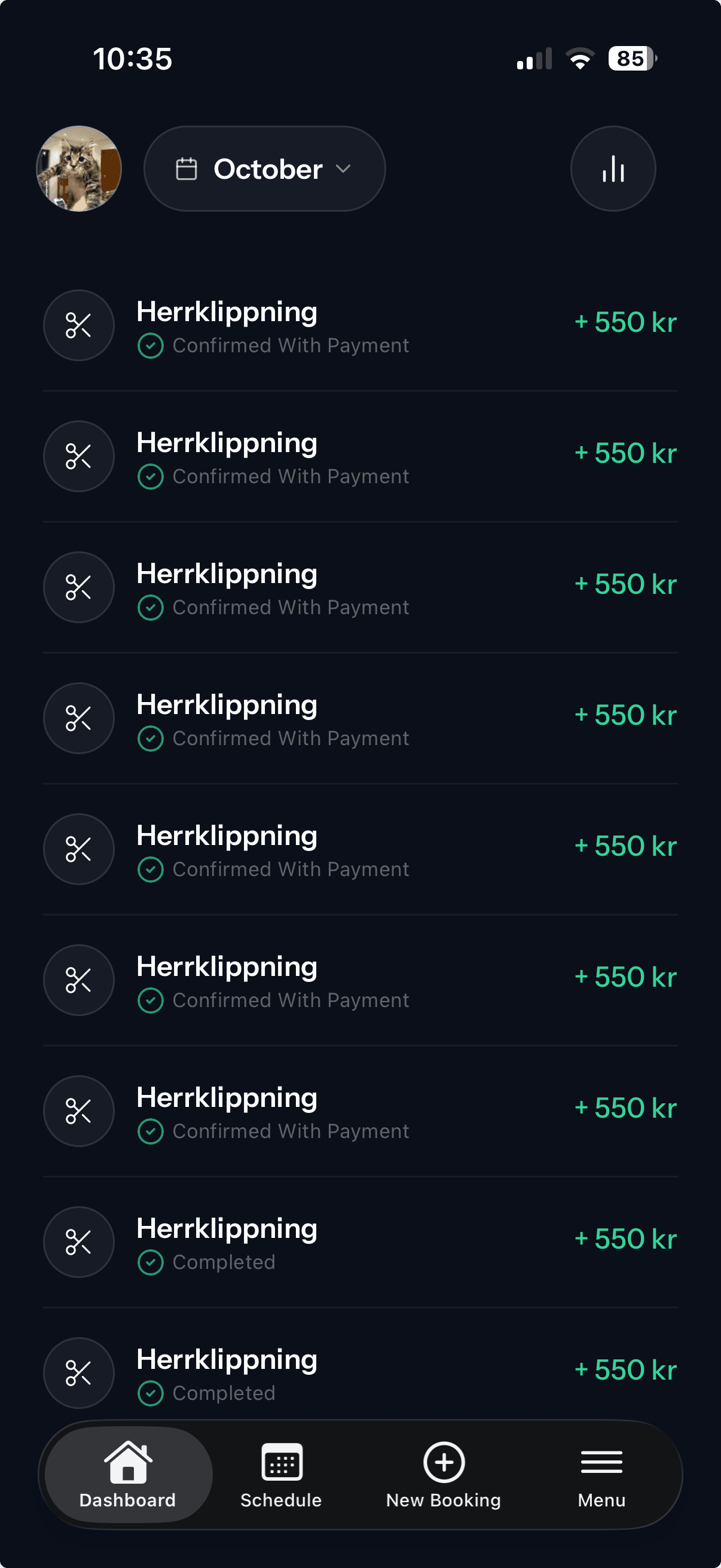 Step 3 - Track growth